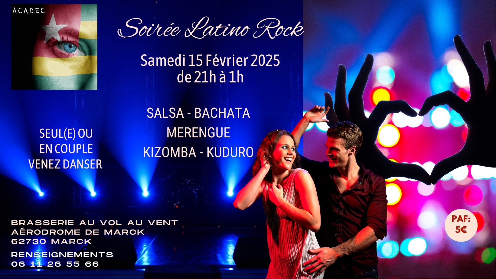 SOIREE LATINO ROCK SPECIALE ST VALENTIN
