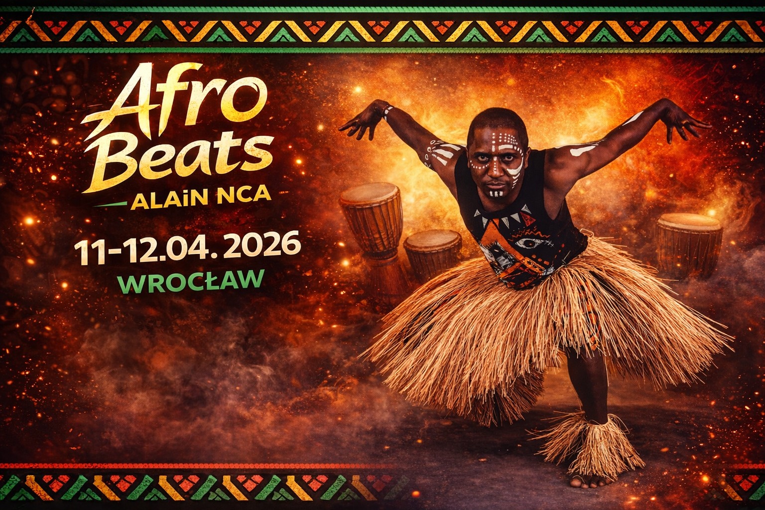 Afro Beats - warsztaty z Alainem NCA