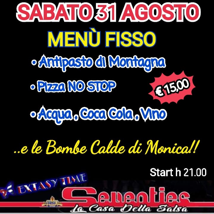 CENA E DOPO CENA SALSERO