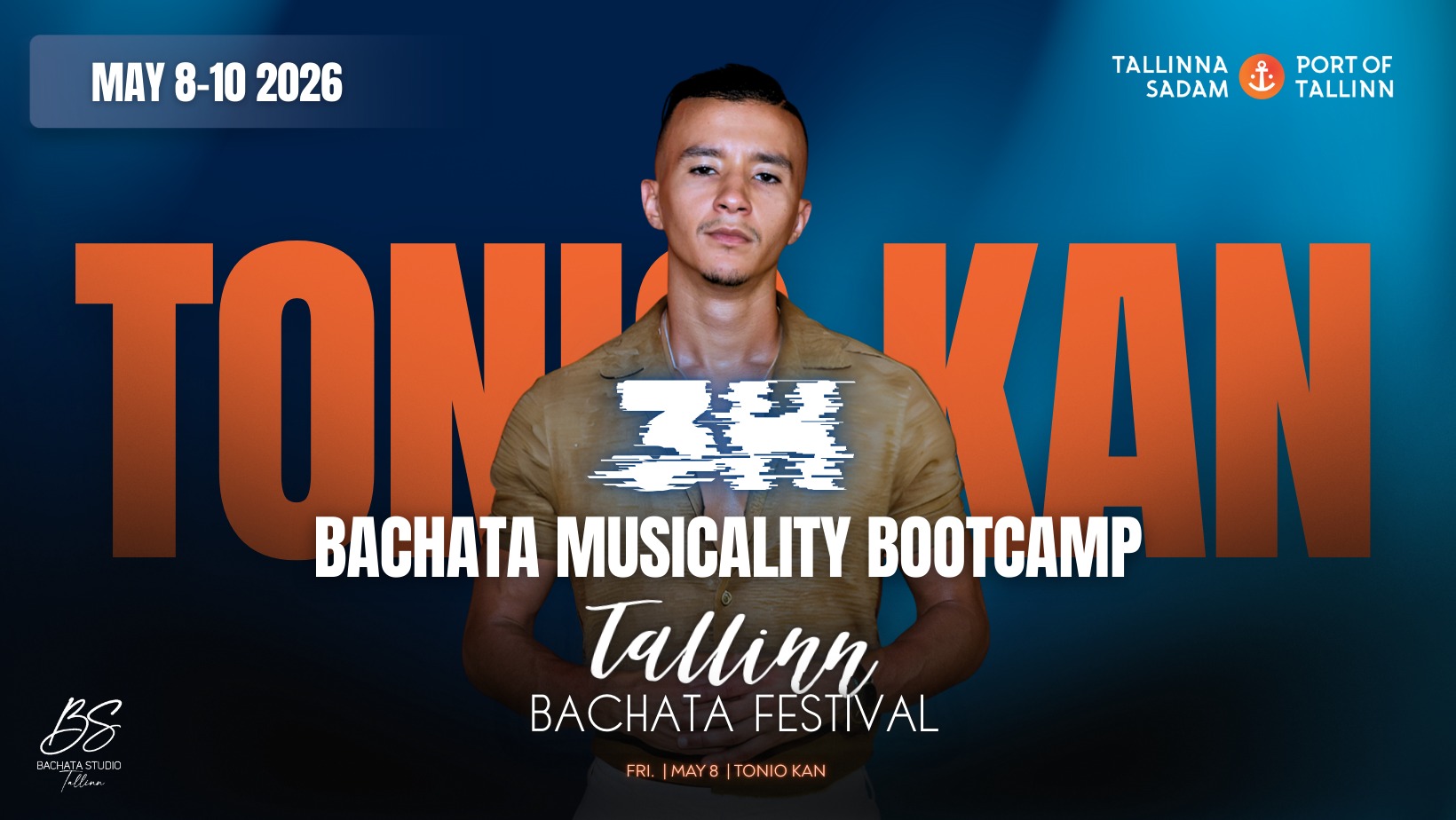 3h Bachata Musicality Bootcamp with Tonio π«π·