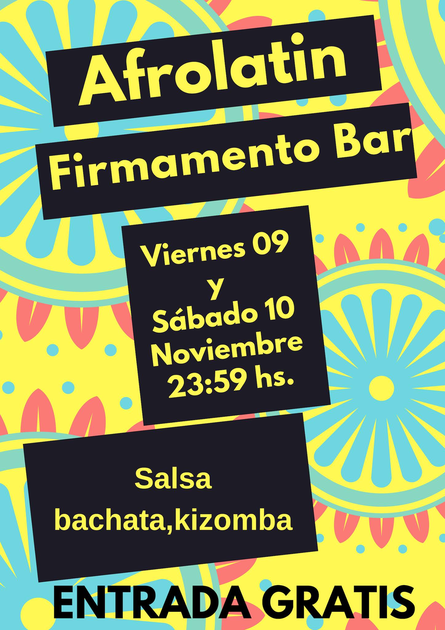Afrolatin Firmamento Bar