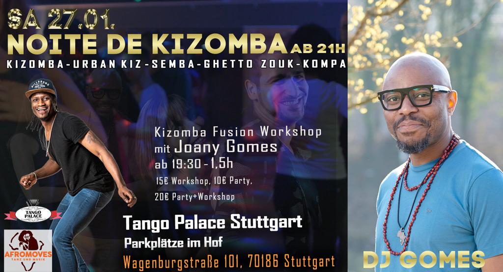 NOITE de KIZOMBA - WS & Party - Januar Edition