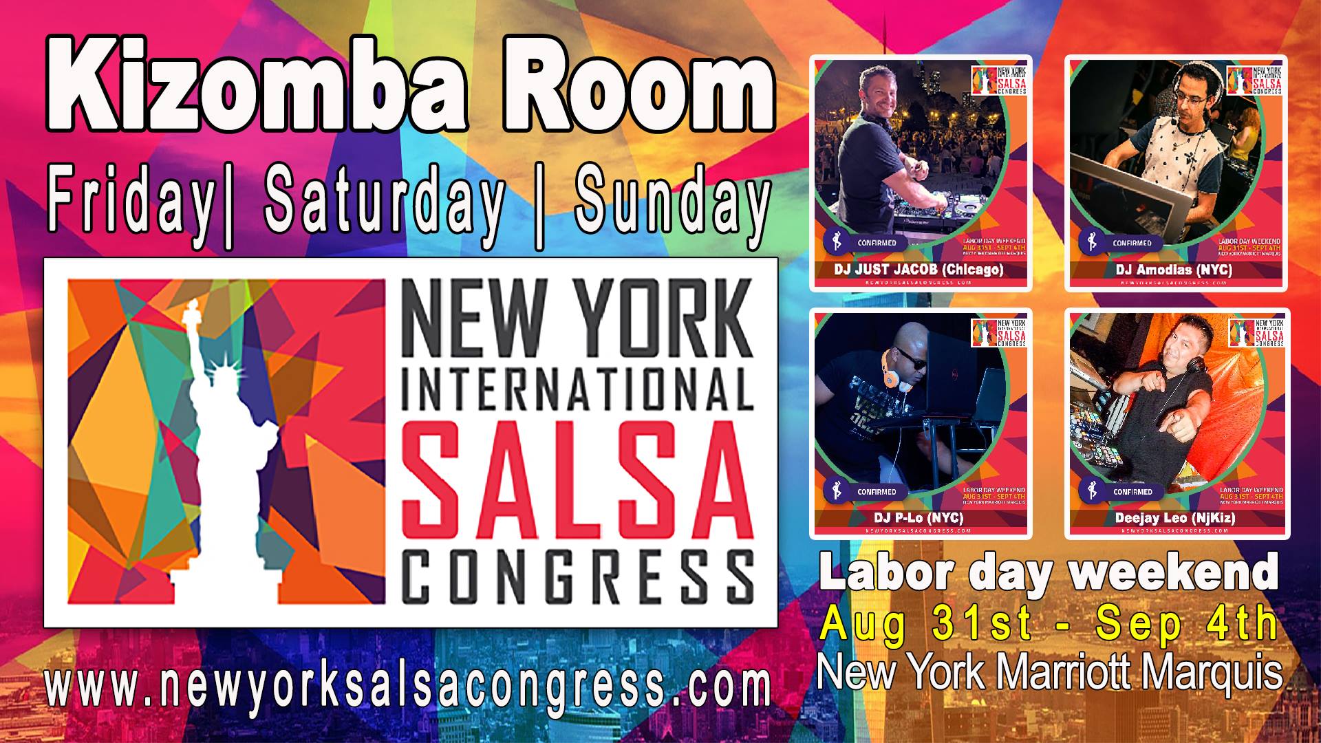 Kizomba ROOM at New york International Salsa Congress 2017