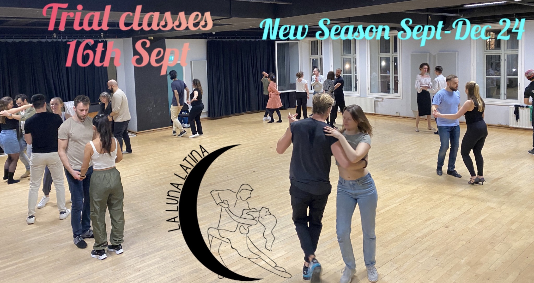 FREE TRIAL CLASSES at LA LUNA LATINA