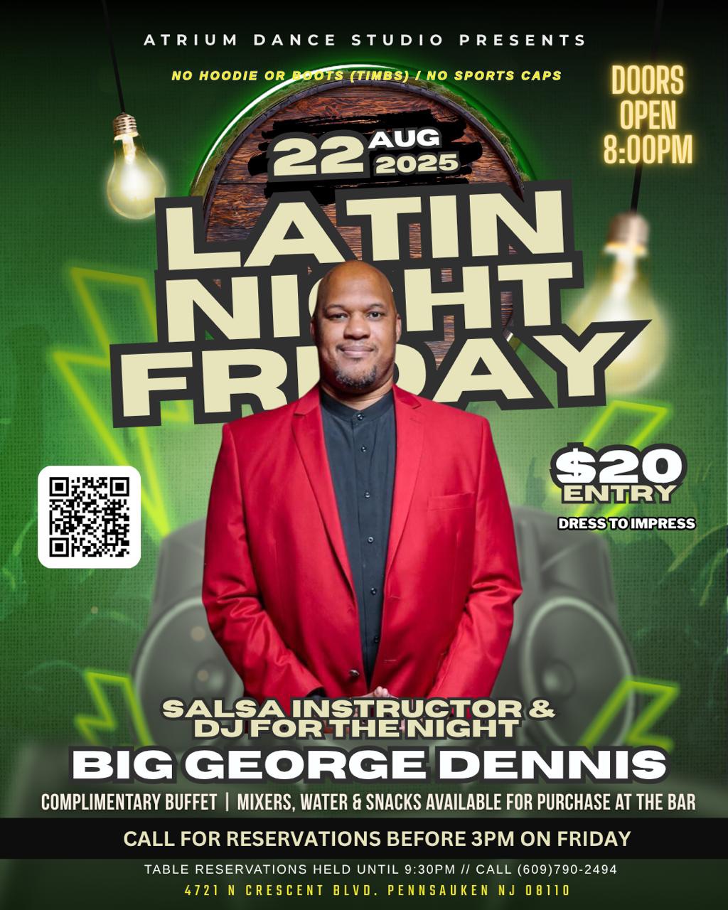 Latin Night Friday at the Atrium