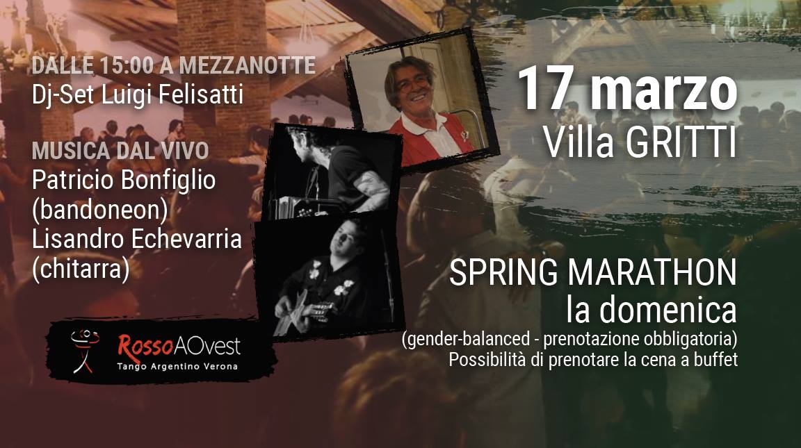 Gritti Spring - domenica 17 marzo!