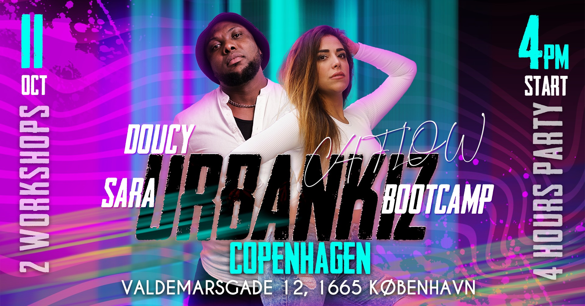 C4FLOW Urban Kiz Bootcamp with Doucy & Sara