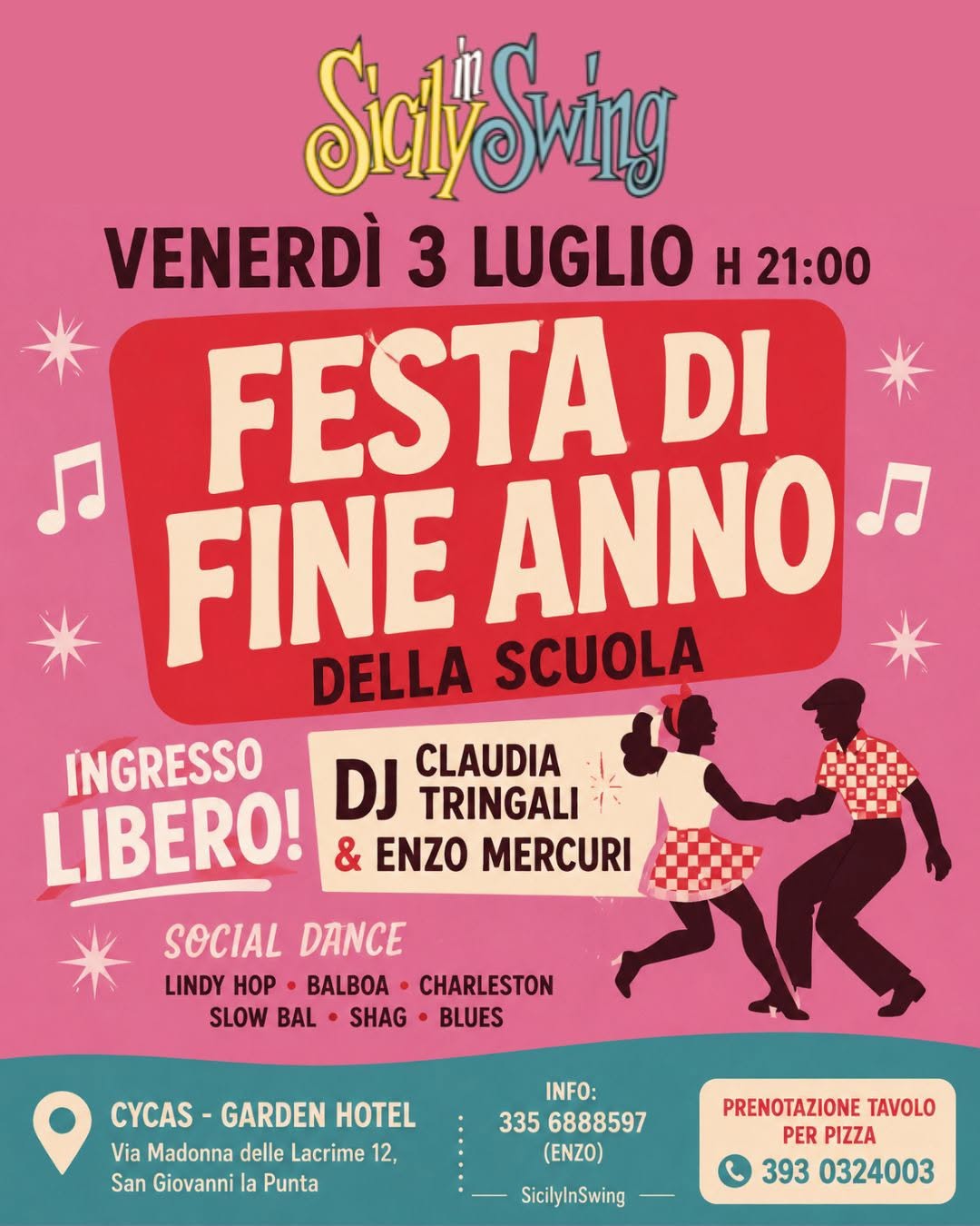 FESTA DI FINE ANNO SICILYINSWING