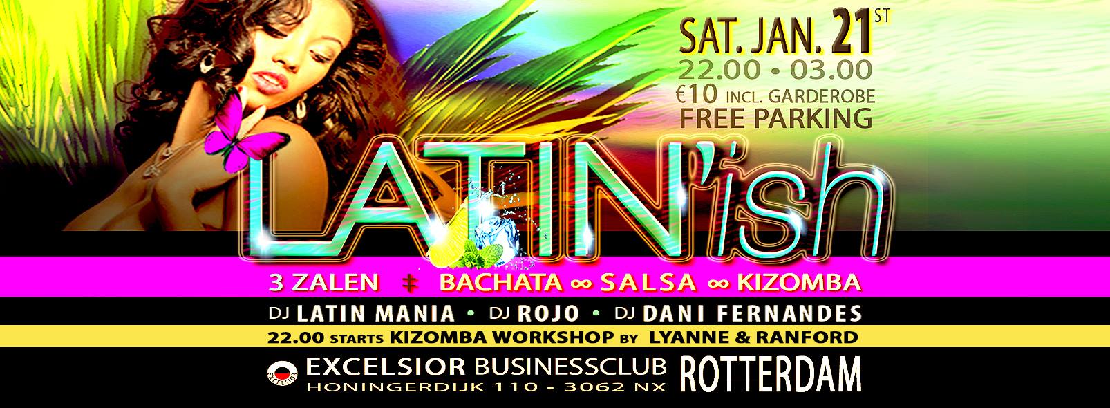 Latin'ish, zaterdag 21 januari