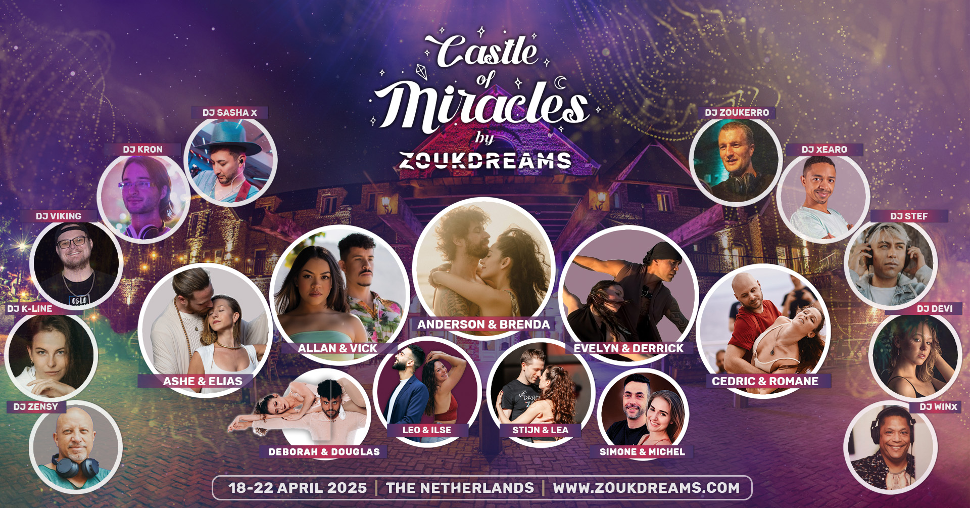 Zoukdreams Castle of Miracles 2025 - Marathon & Retreat
