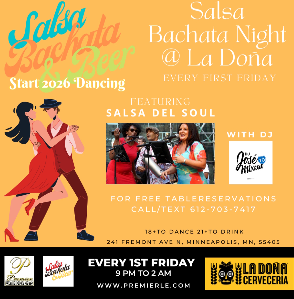 Salsa Bachata at La Doña 1st Friday Ft Salsa del Soul
