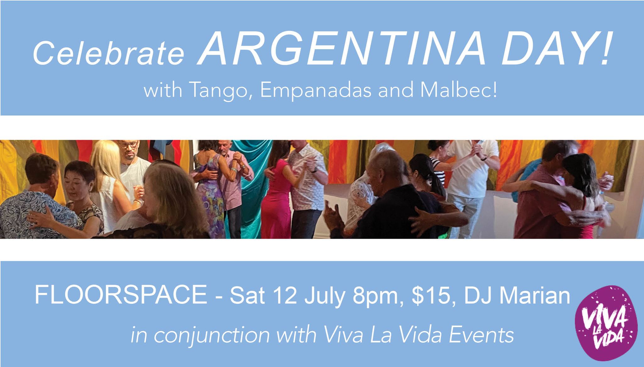 celebrate ARGENTINA DAY milonga