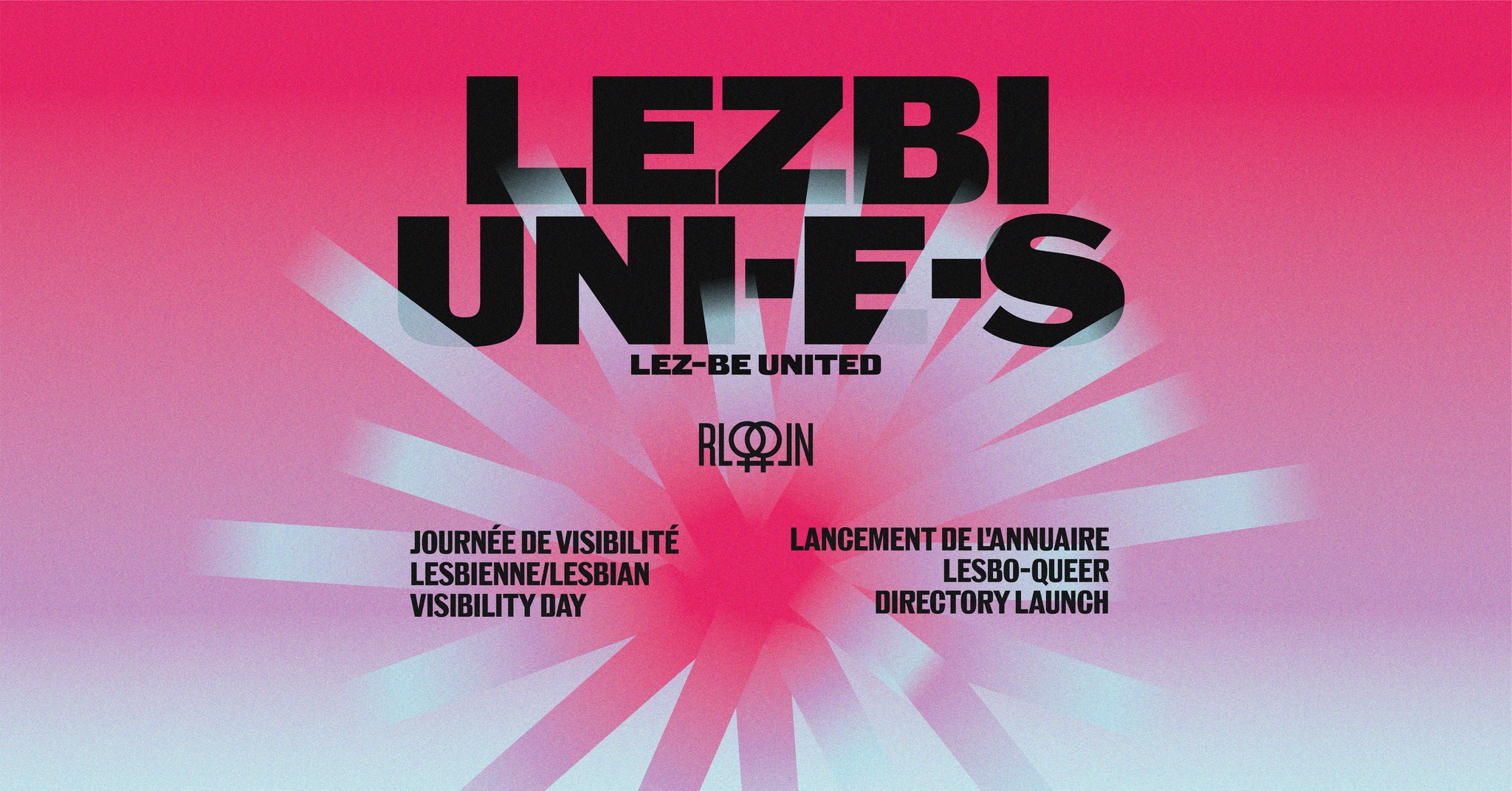 Journée de Visibilité Lesbienne Montréal Lesbian Visibility Day Montreal