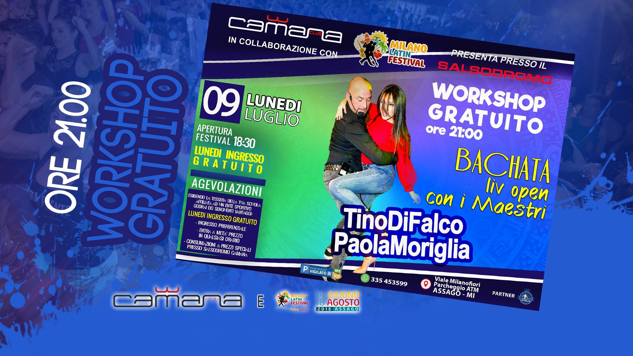 Serata Latino All In con Stage di Bachata Gratuito!