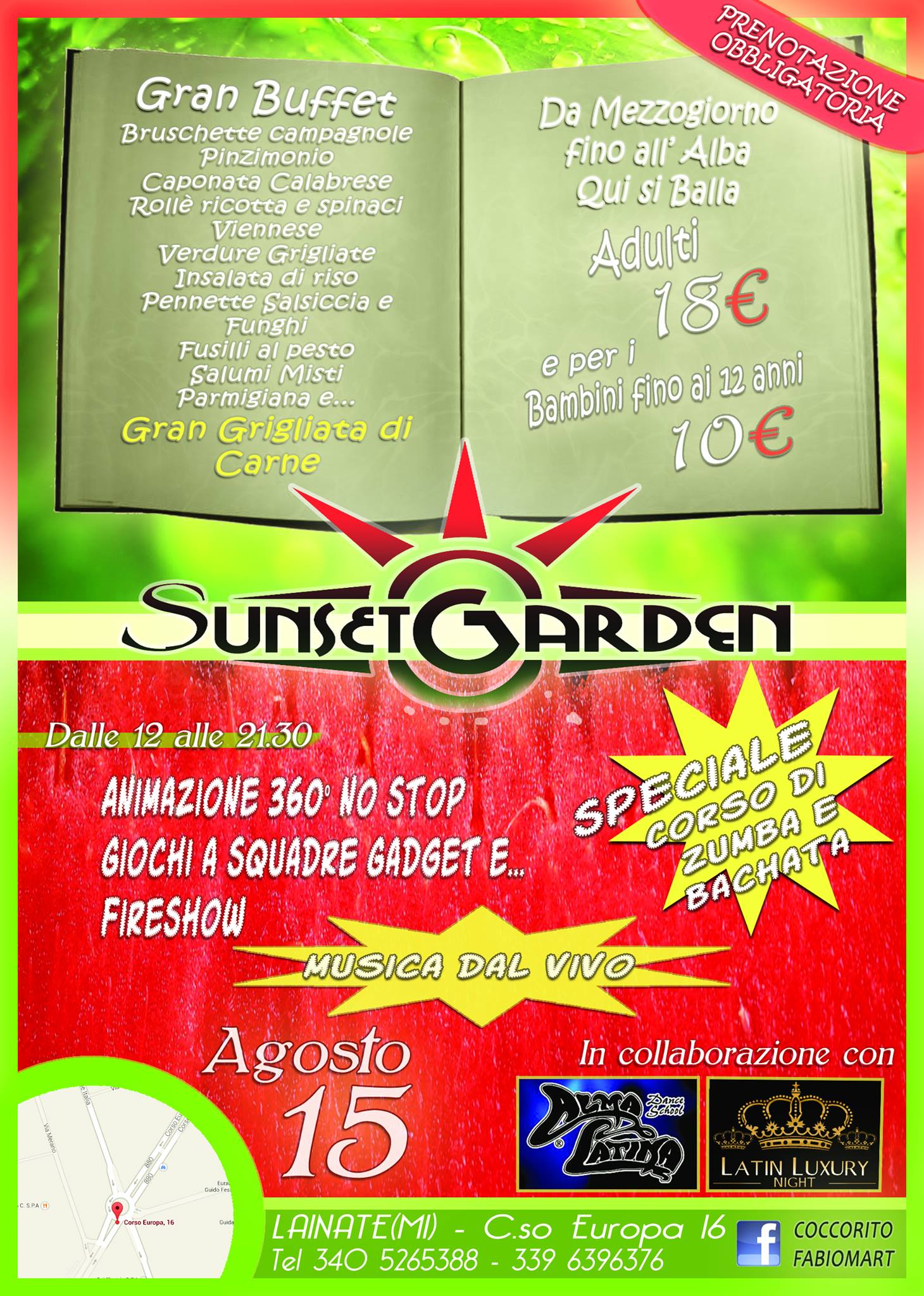 FERRAGOSTO @ SUNSETGARDEN