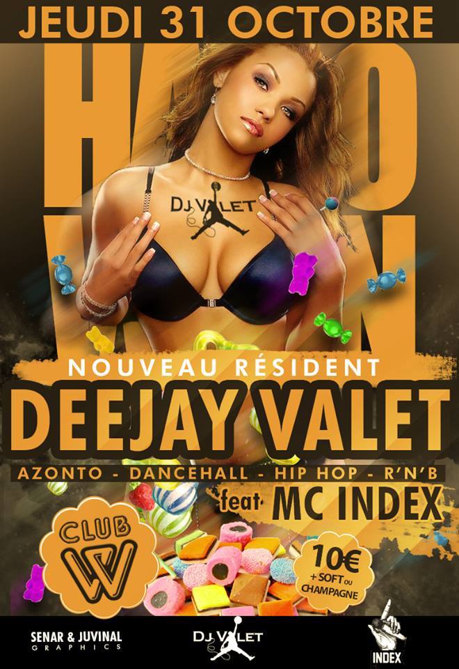 THE HALLOWEEN PARTY (DJ VALET'S COME BACK)
