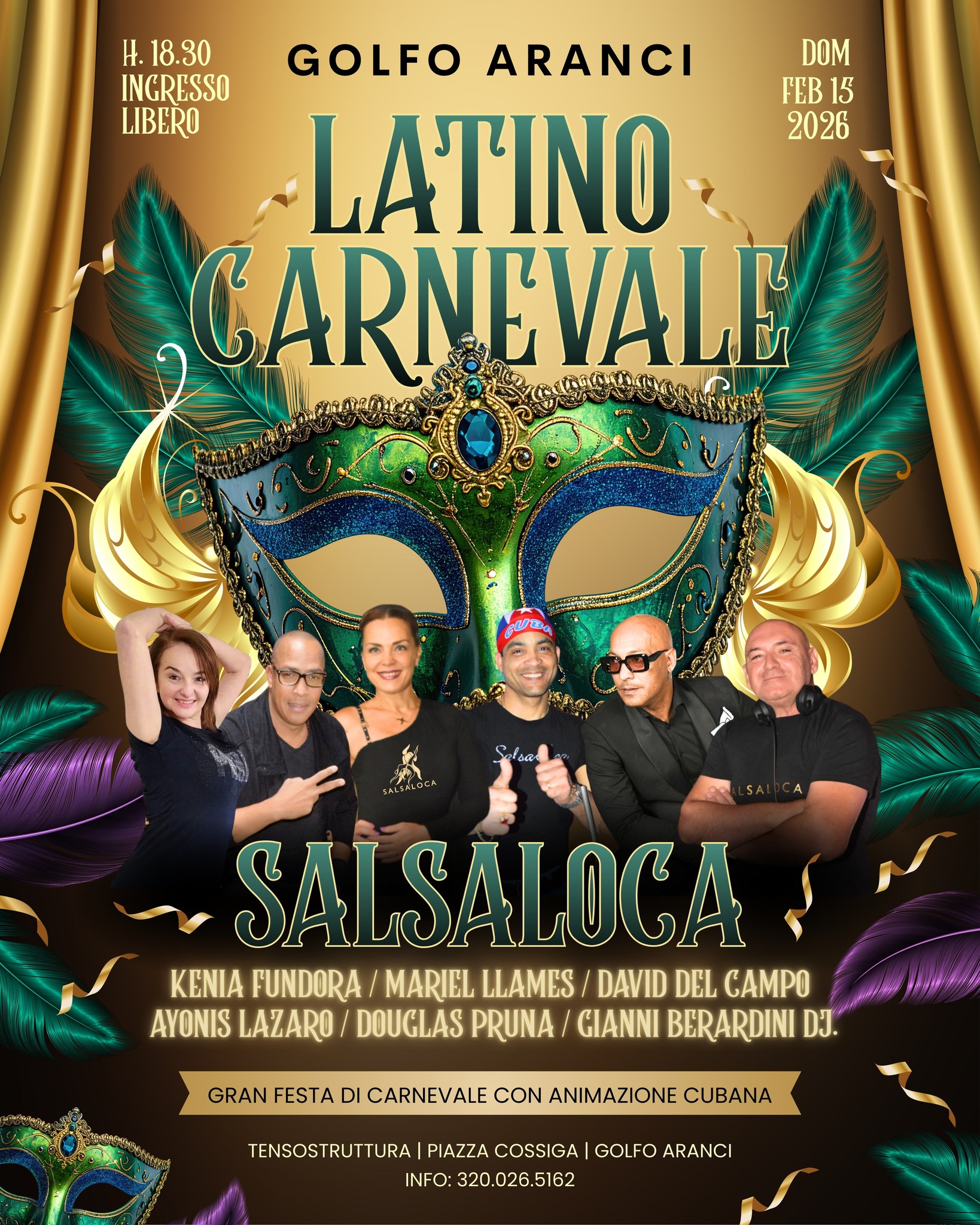 Golfo Aranci Carnevale Latino Salsaloca