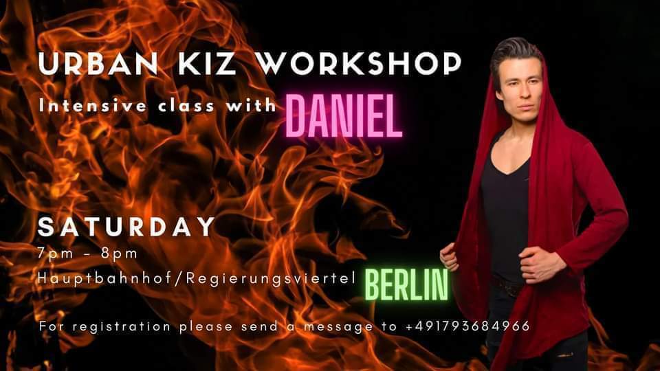 Urban kiz intensive workshop with Daniel