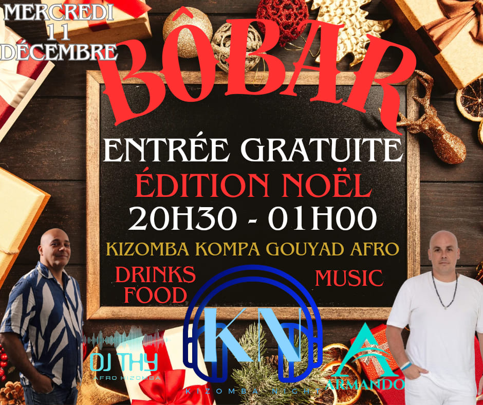 LE BÔBAR NOËL TROPICAL