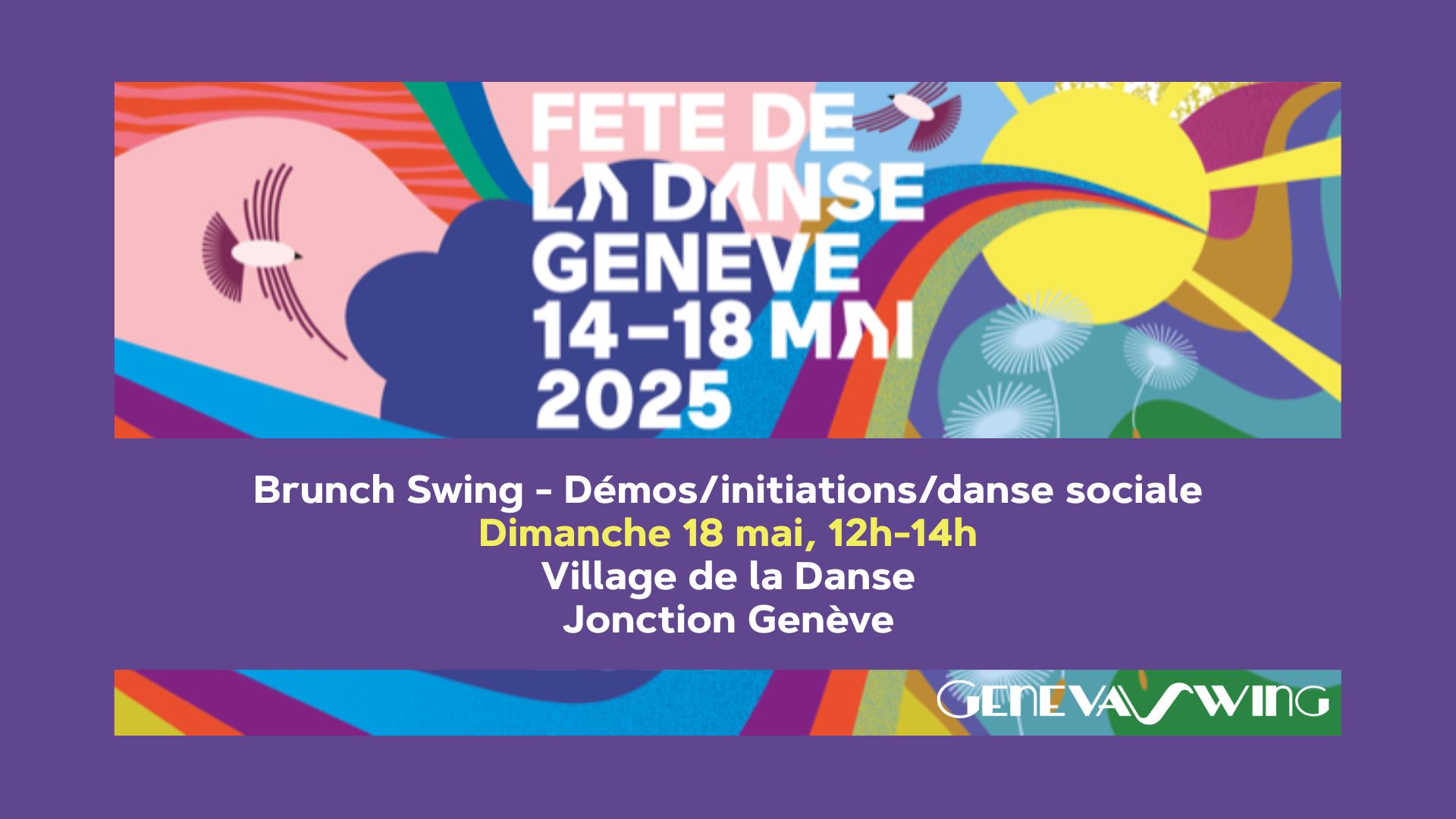 Brunch Swing - Démos initiations danse sociale