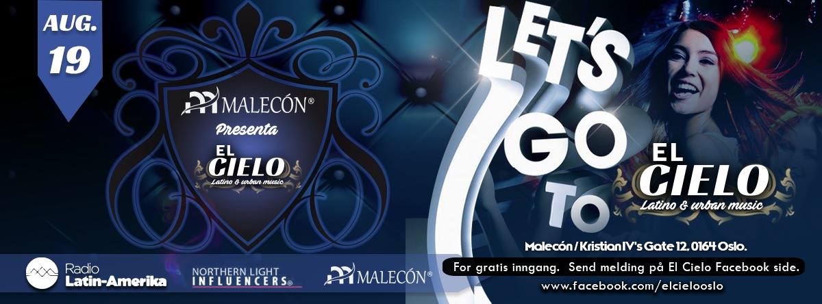 Malecon presenter El Cielo. Let`s go to El Cielo