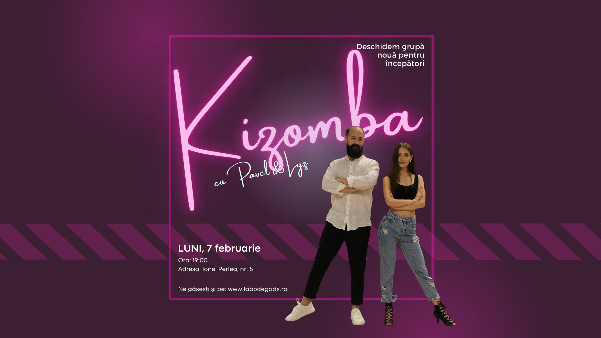 Grupă nouă de KIZOMBA pentru începători