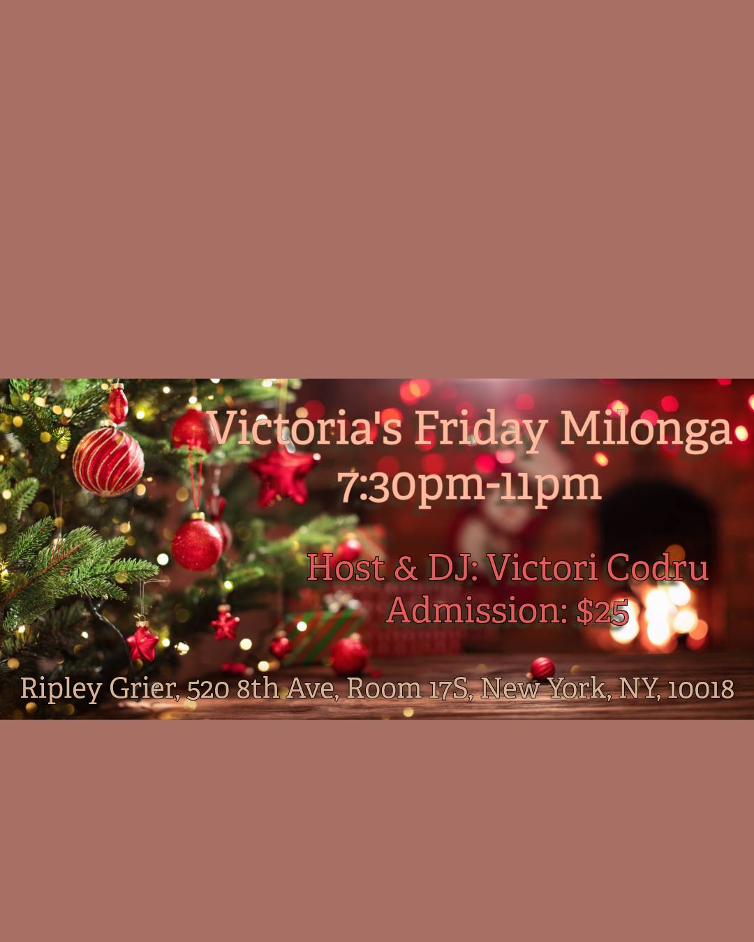 Victoria's Friday Milonga