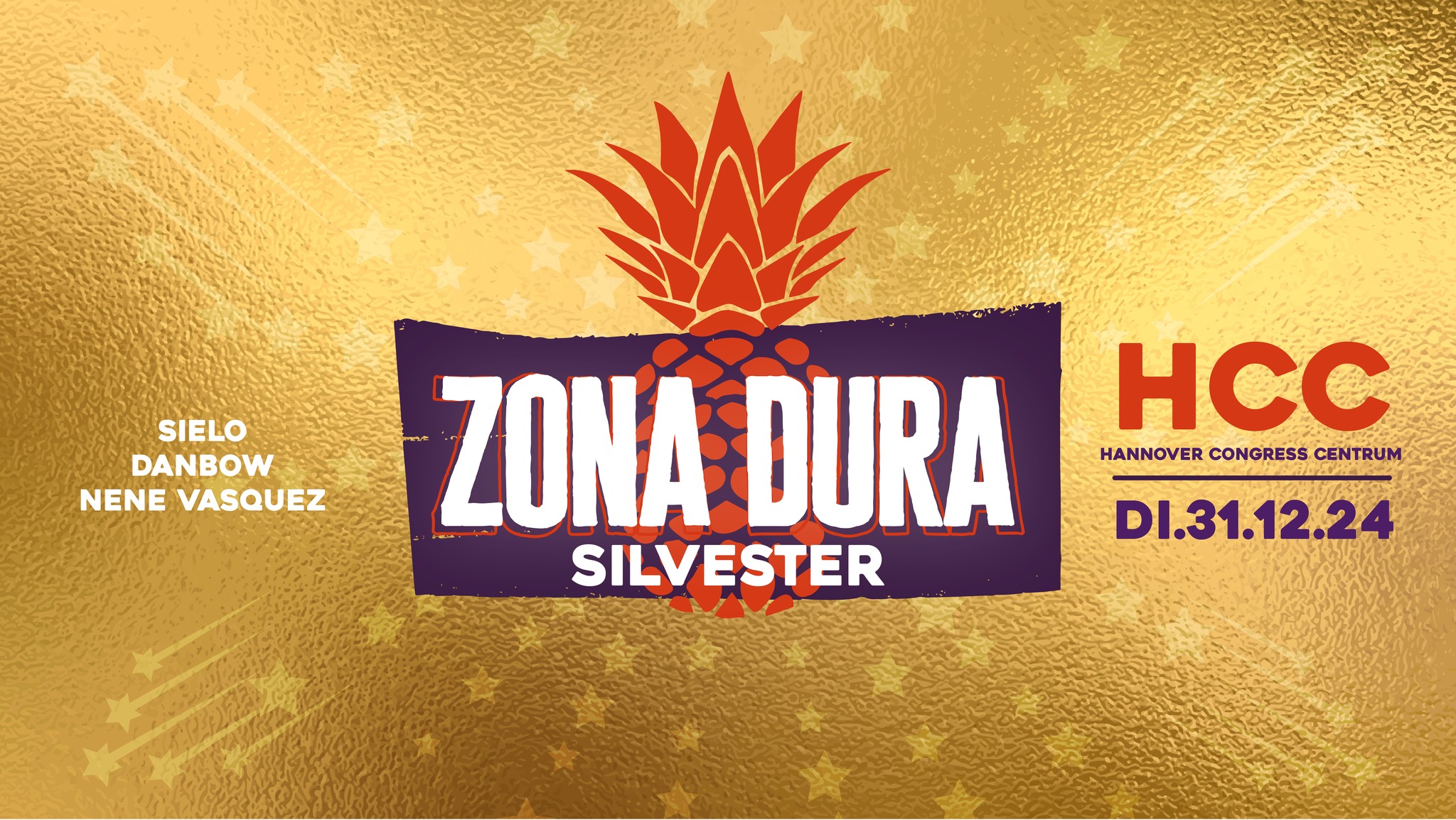 ZONA DURA Silvester DI.31.12.24 Bonatz Saal - HCC Hannover