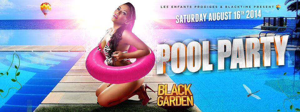 BLACK GARDEN ✮ POOL PARTY ✮ SABATO 16 AGOSTO