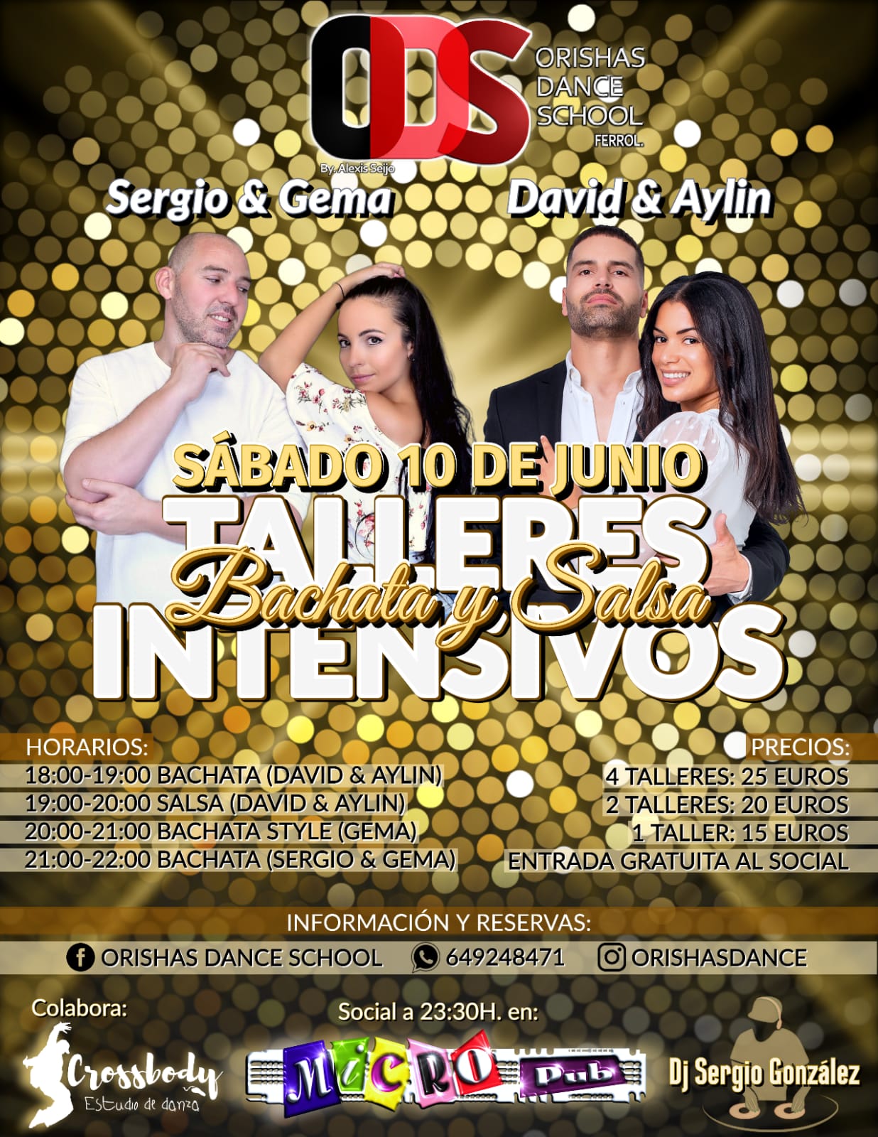 INTENSIVOS DE SALSA Y BACHATA