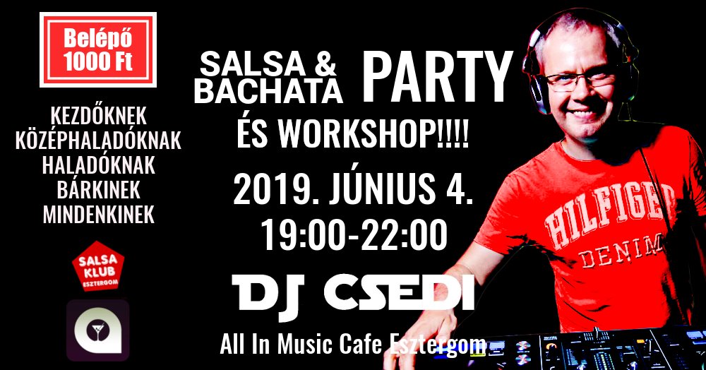 Évadzáró 2019. Júniusi Salsa és Bachata Villámbuli