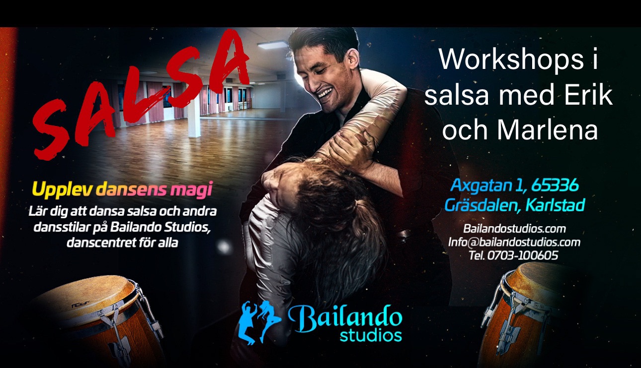 IntroduktionsWORKSHOP i salsa med Erik