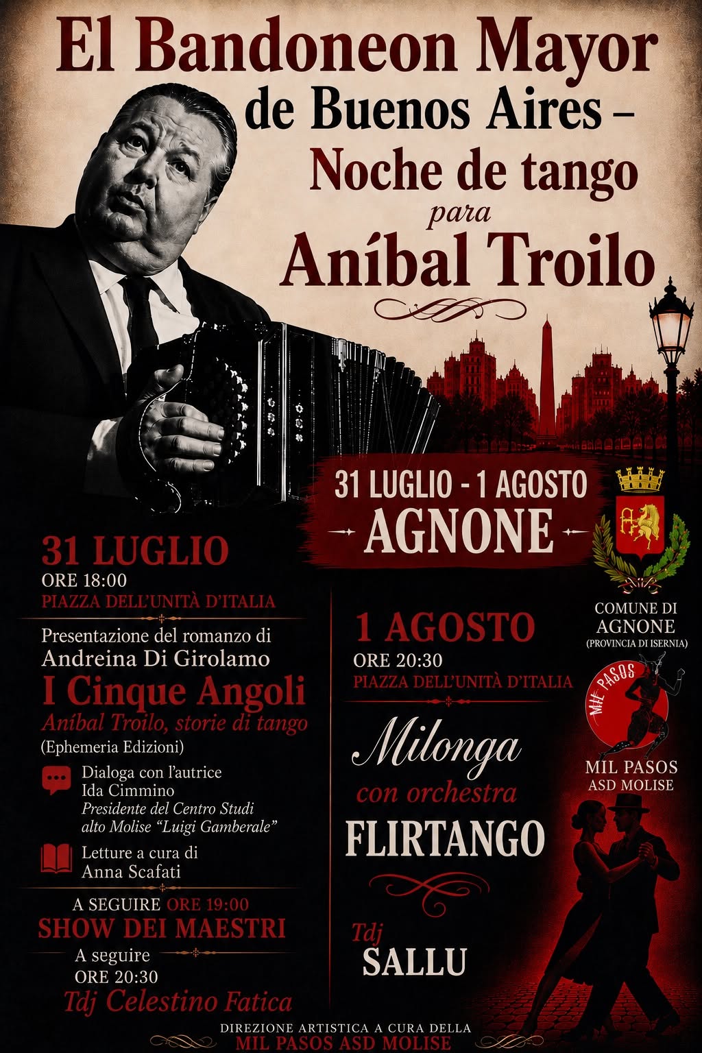 Noche de Tango para Aníbal Troilo