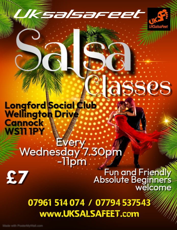 Cannock Salsa & Bachata Classes