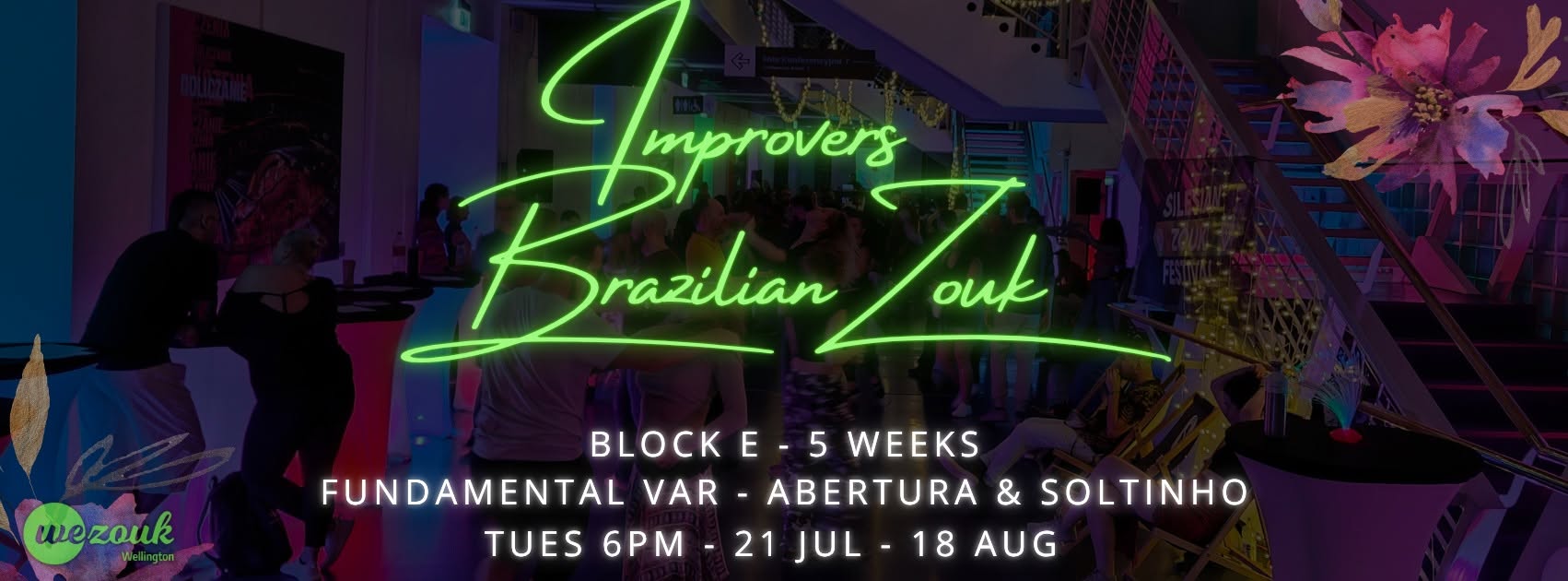 Brazilian Zouk - Improvers - Abertura and Soltinho Variations