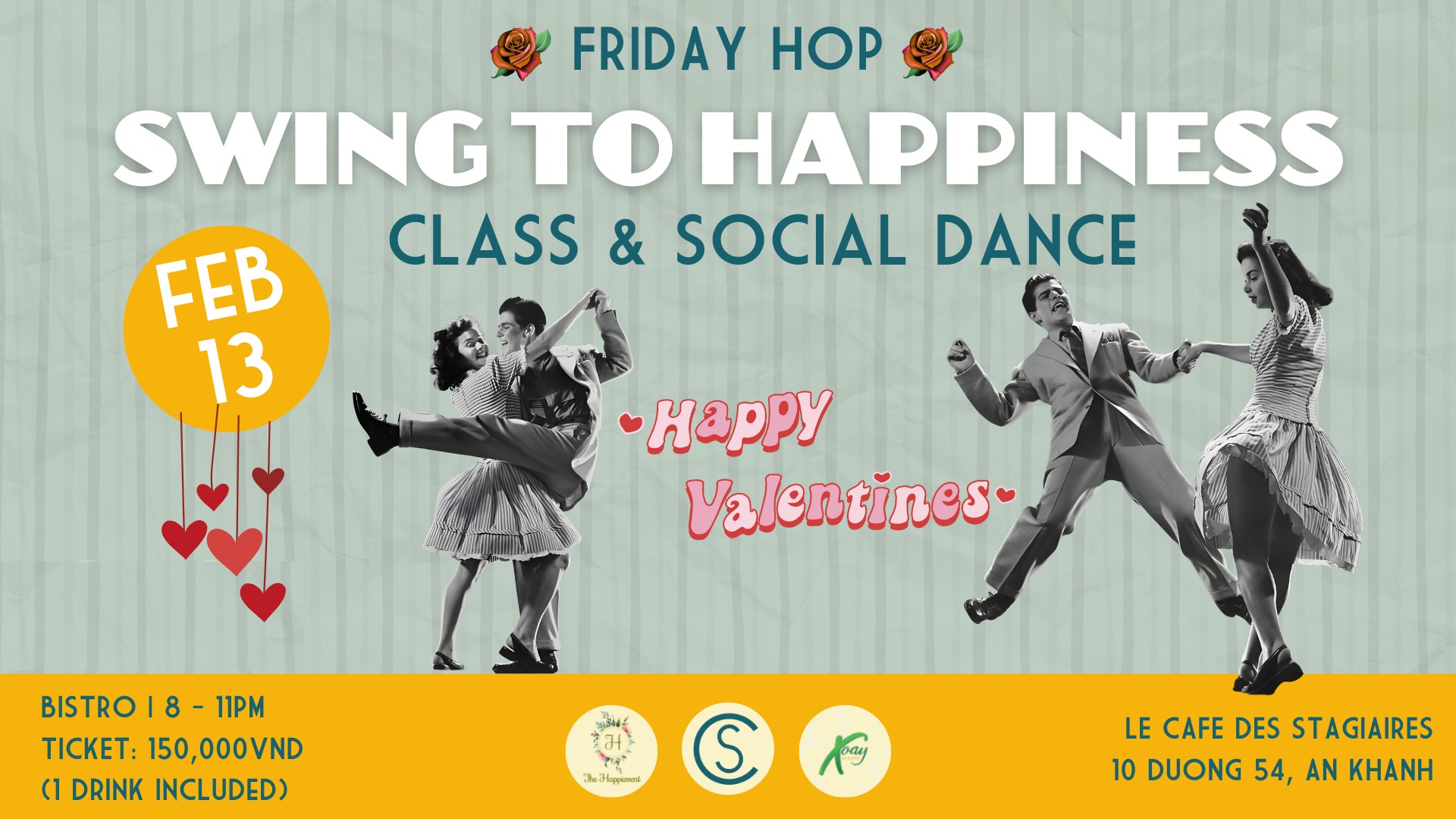 🎷FRIDAY HOP - 𝐒𝐰𝐢𝐧𝐠 𝐓𝐨 𝐇𝐚𝐩𝐩𝐢𝐧𝐞𝐬𝐬 🌹Valentine Edition❤️