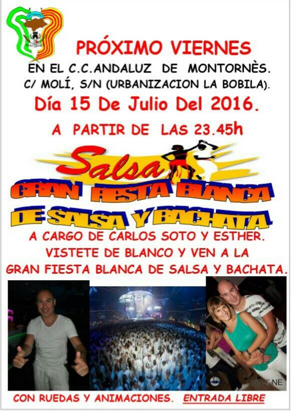 Pica pica y fiesta salsera