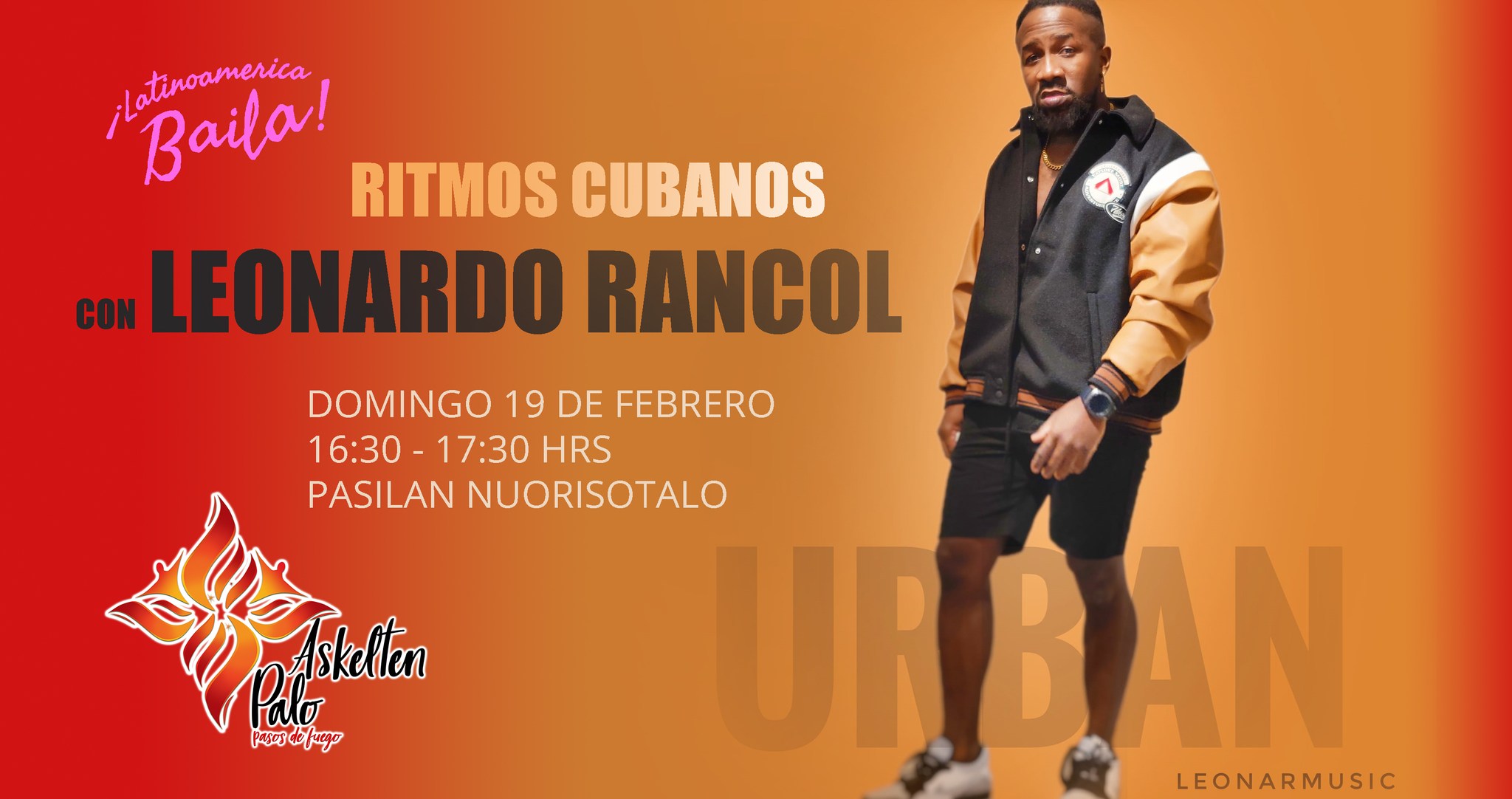 Leonardo Rancol - Taller de baile Cubano - Latinoamérica baila