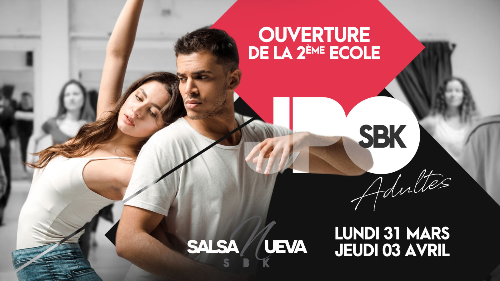 🎊 INAUGURATION SALSANUEVA XIIe Danse Latine & Solo en Portes Ouvertes !