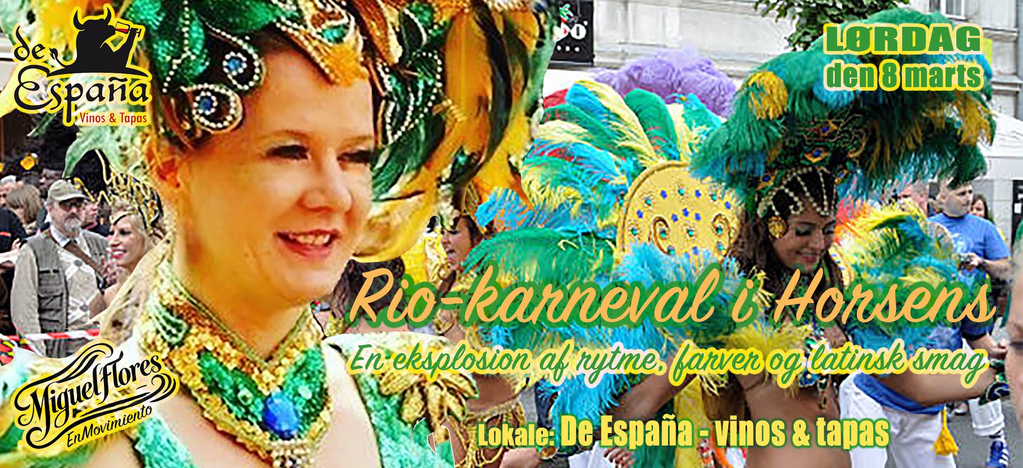 Rio-karneval i Horsens: En eksplosion af rytme, farver og latinsk smag