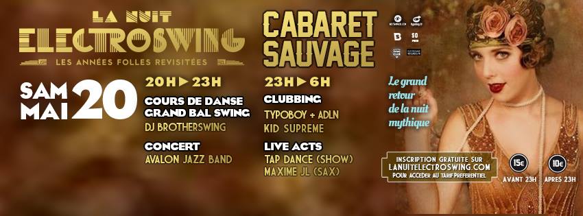 La Nuit Electroswing au Cabaret Sauvage - Le Grand Retour
