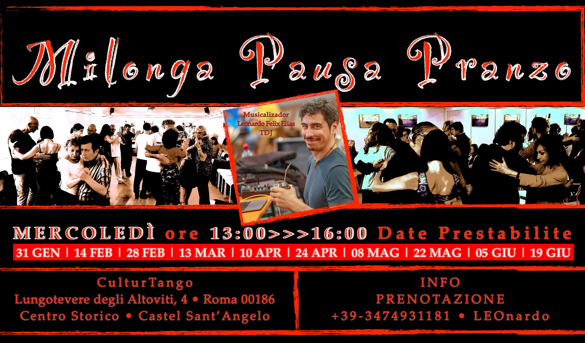 Milonga Pausa Pranzo
