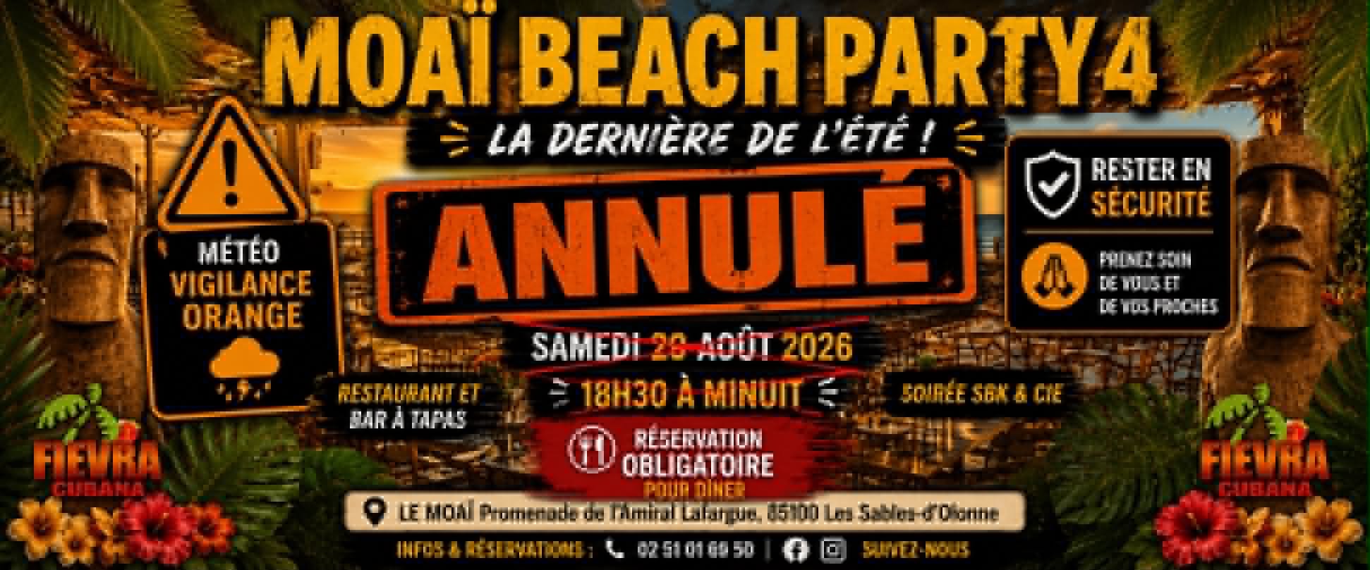 MOAI BEACH PARTY 4