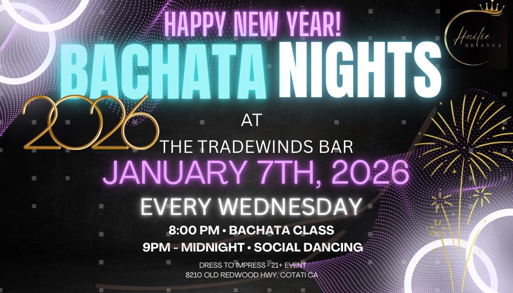 *NEW YEAR* BACHATA NIGHT @ TRADEWINDS BAR!
