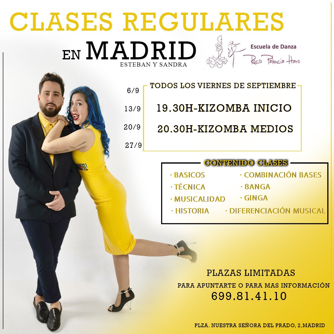 KIZOMBA Y SEMBA EN MADRID