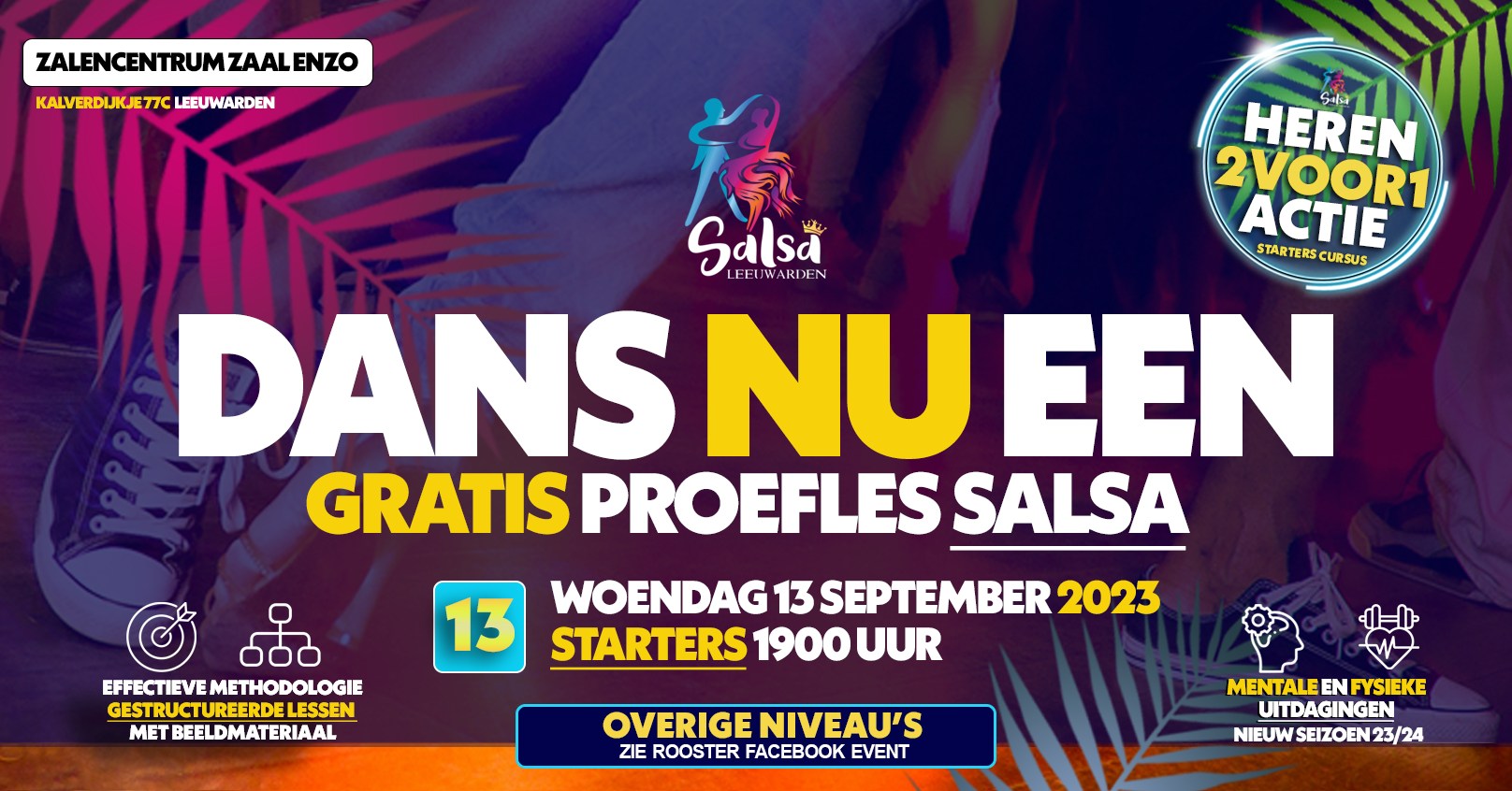 Gratis Proefles Salsa Leeuwarden - Salsa LA Style π₯