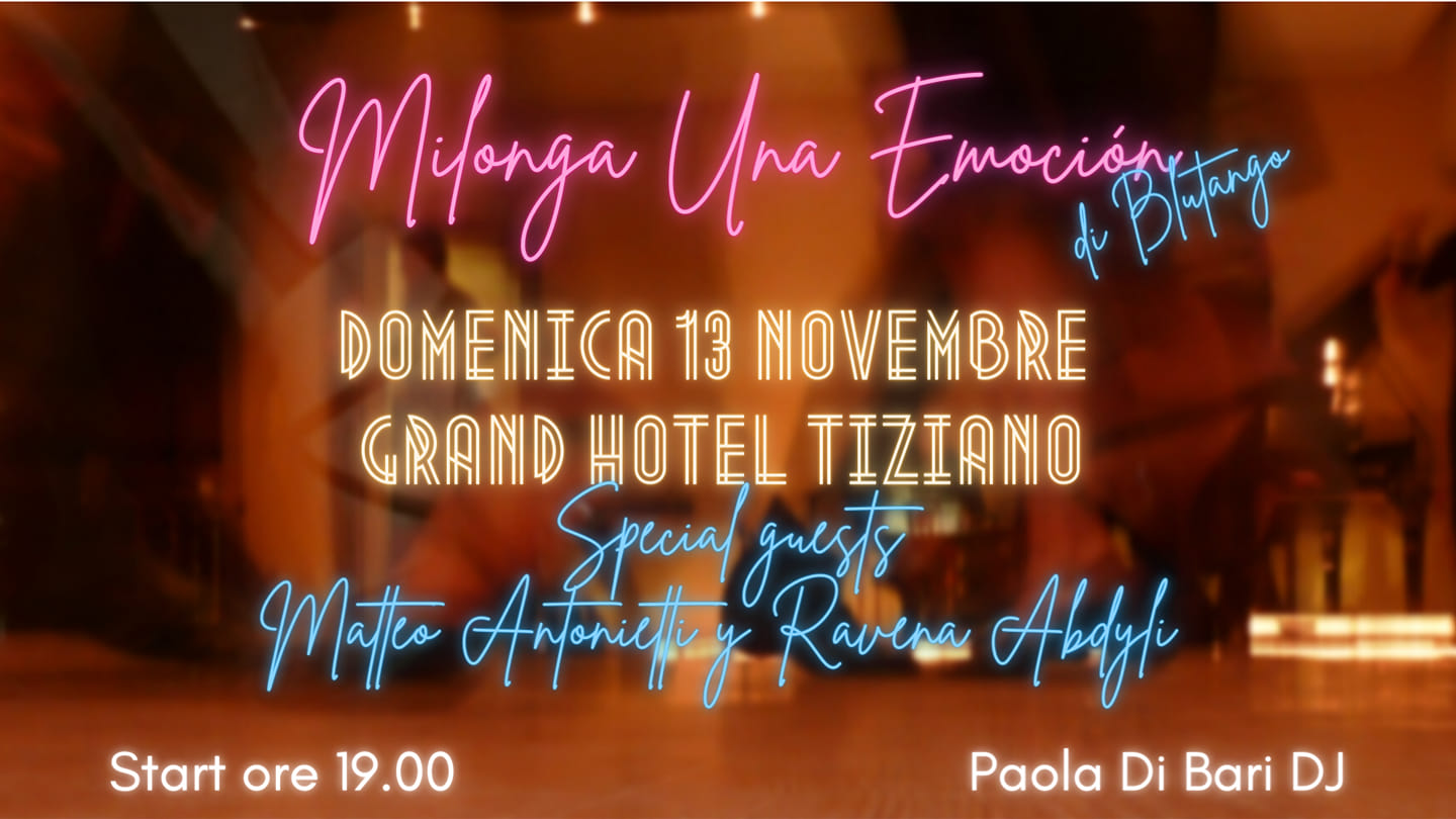 Milonga Una Emoción