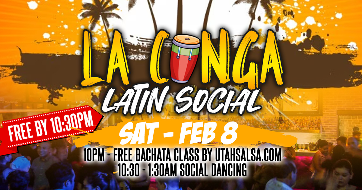 LA CONGA LATIN SOCIAL at AREMPAS BAR (SAT)