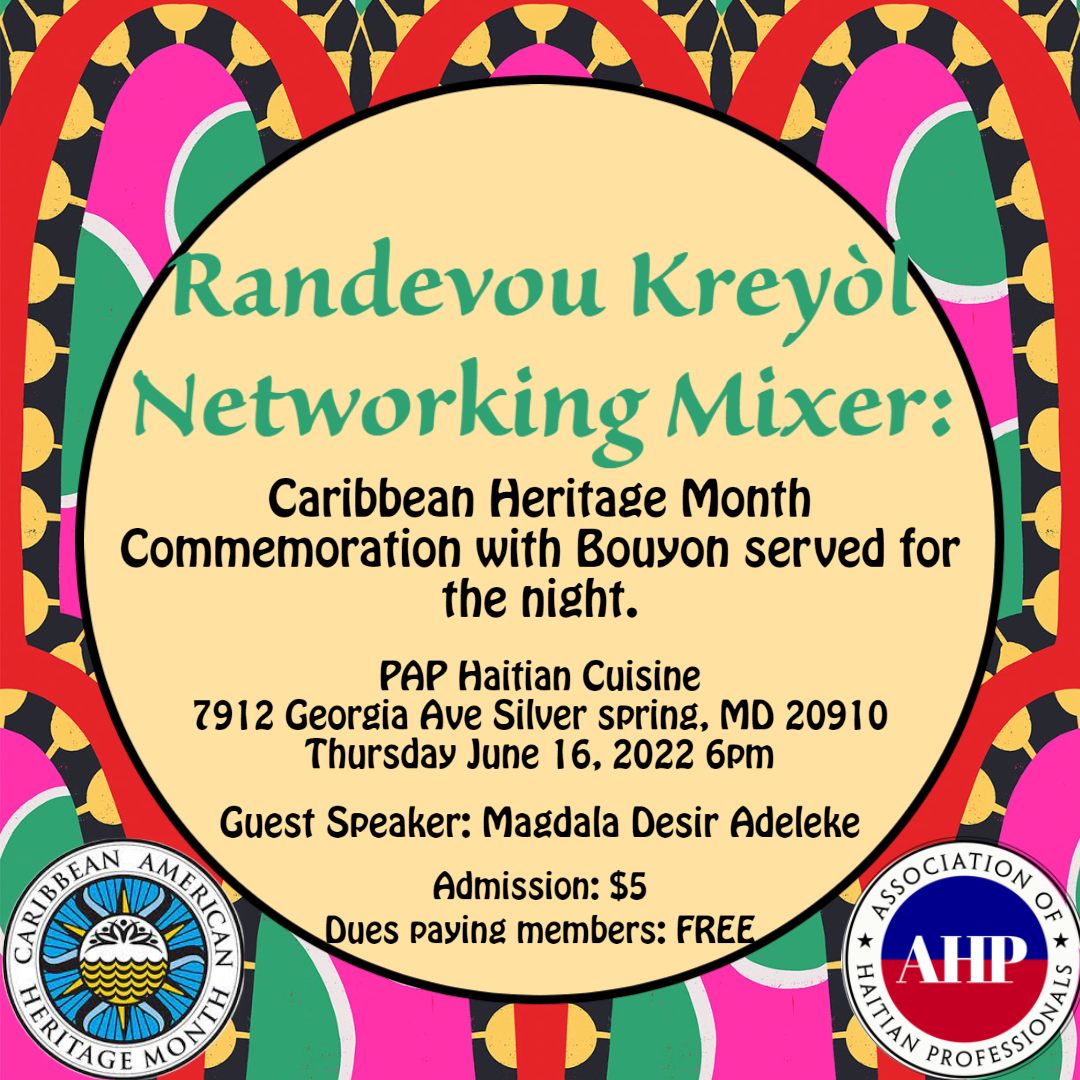 Randevou Kreyòl Networking Mixer - May 2022