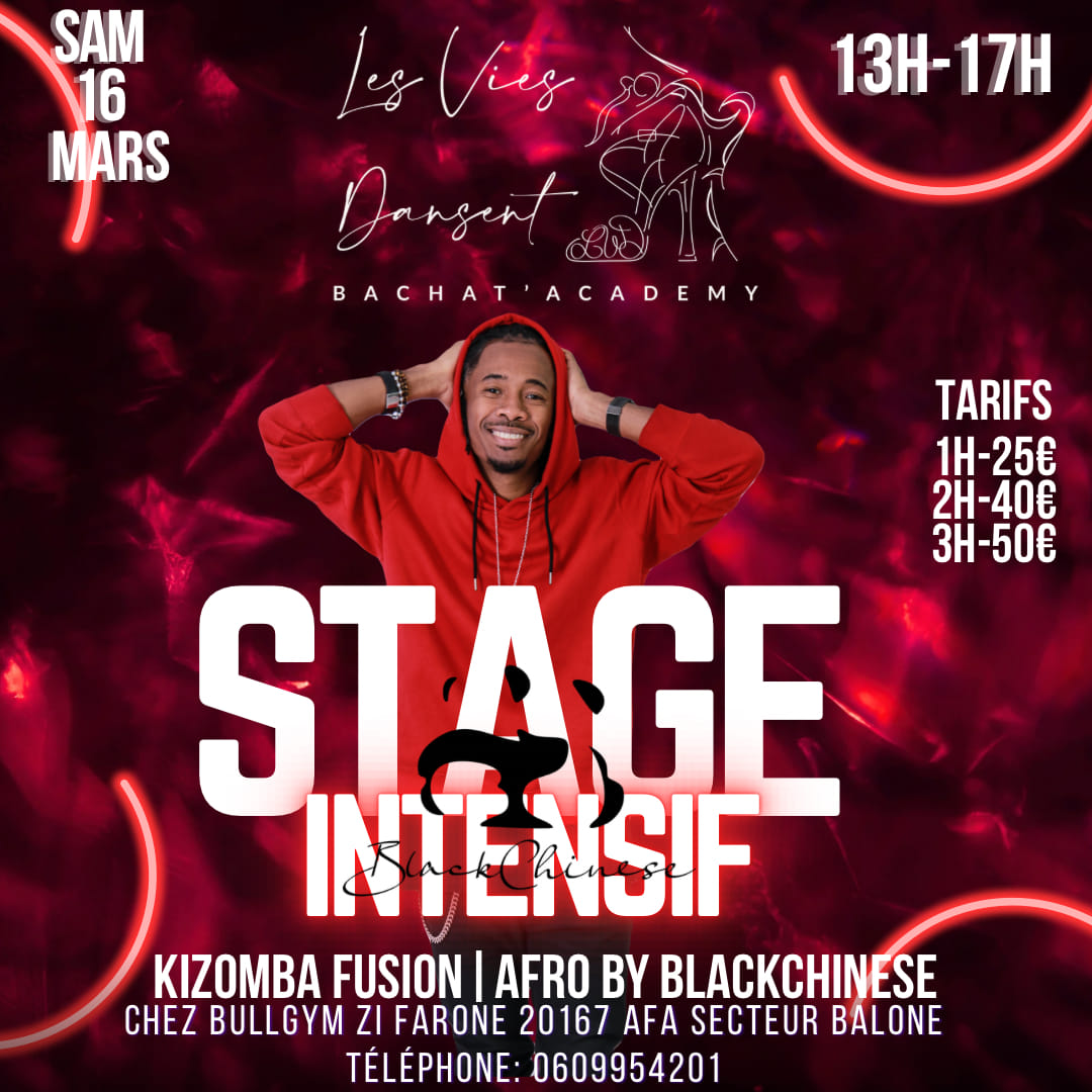 Intensif Kizomba & Afro by Blackchinese 🎩